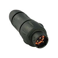 Souriau - UTS1JC103W3P - CONN RCPT HSNG MALE 6POS INLINE