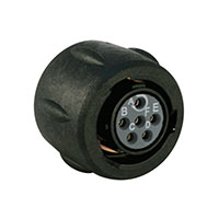 Souriau - UTS610E98S - CONN PLUG 6P INLINE SKT SLD CUP