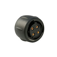 Souriau - UTS6124S - CONN PLG HSG FMALE 4POS INLINE