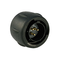 Souriau - UTS612E3P - CONN PLUG 3P INLINE PIN SLD CUP