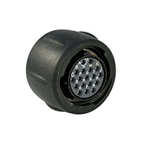 Souriau - UTS614E18S - CONN PLUG 18POS INLINE SKT SOLDR