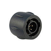 Souriau - UTS68E3P - CONN PLUG 3P INLINE PIN SLD CUP