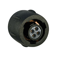 Souriau - UTS68E4S - CONN PLUG 4P INLINE SKT SLD CUP
