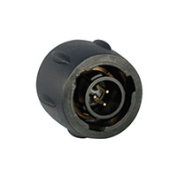 Souriau - UTS68E98P - CONN PLUG 3P INLINE PIN SLD CUP