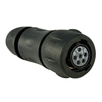 Souriau - UTS6JC10E98S - CONN PLUG 6P INLINE SKT SLD CUP