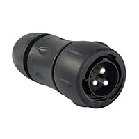 Souriau - UTS6JC142G1P - CONN PLUG HSG MALE 3POS INLINE