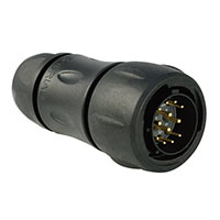 Souriau - UTS6JC14E12P - CONN PLUG 12POS INLINE PIN