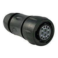 Souriau - UTS6JC14E12S - CONN PLUG 12POS INLINE SKT