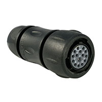 Souriau - UTS6JC14E15S - CONN PLUG 15POS INLINE SKT