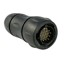 Souriau - UTS6JC14E18P - CONN PLUG 18POS INLINE PIN