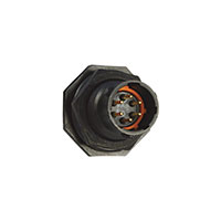 Souriau - UTS710D6P32 - CONN RCPT 6POS JAM NUT PIN PCB