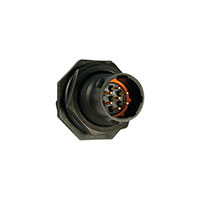 Souriau - UTS710D7P - CONN RCPT 7POS JAM NUT PIN PCB