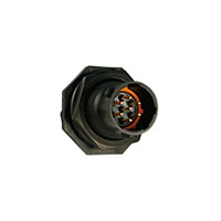 Souriau - UTS710E7P - CONN RCPT 7POS JAM NUT PIN SOLDR