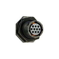 Souriau - UTS712D10S32 - CONN RCPT 10POS JAM NUT SKT