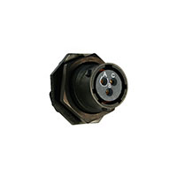 Souriau - UTS712E3S - CONN RCPT 3POS JAM NUT SKT SOLDR