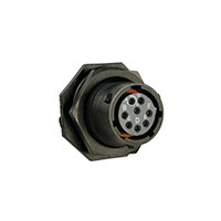 Souriau - UTS712E8S - CONN RCPT JAM NUT 8POS