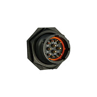 Souriau - UTS714D12P - CONN RCPT 12POS JAM NUT PIN PCB