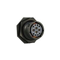 Souriau - UTS714D12S - CONN RCPT 12POS JAM NUT SKT PCB