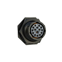 Souriau - UTS714D15S - CONN RCPT 15POS JAM NUT SKT PCB