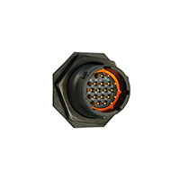 Souriau - UTS714E18P - CONN RCPT 18POS JAM NUT PIN SLDR