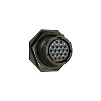 Souriau - UTS714E18S - CONN RCPT 18POS JAM NUT SKT SLDR