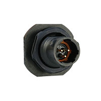 Souriau - UTS78D33P32 - CONN RCPT 3POS JAM NUT PIN PCB