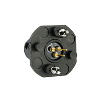 Souriau - UTS78D3P32 - CONN RCPT 3POS JAM NUT PIN PCB