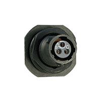 Souriau - UTS78E33S - CONN RCPT 3POS JAM NUT SKT SOLDR