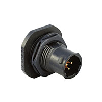 Souriau - UTS78E3P - CONN RCPT 3POS JAM NUT PIN SOLDR