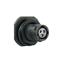 Souriau - UTS78E3S - CONN RCPT 3POS JAM NUT SKT