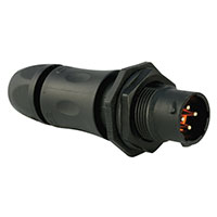 Souriau - UTS7GJC104P - CONN RCPT HSNG MALE 4POS PNL MNT