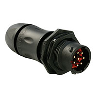 Souriau - UTS7GJC128P - CONN RCPT HSNG MALE 8POS PNL MNT