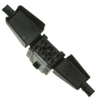 Souriau - SMS6RDH1 - CONN RCPT 6POS CABLE W/SR HOOD