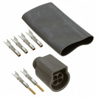 Souriau - UTL1103G1S16AWG - CONN RCPT 4POS INLINE M-F