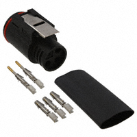 Souriau - UTL6103G1S16AWG - CONN PLUG 4POS INLINE M-F