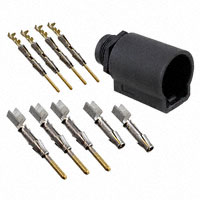 Souriau - UTL7102G1W3P16AWG - CONN RCPT 6POS JAM NUT M-F