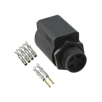 Souriau - UTL7103G1S20AWG - CONN RCPT 4POS JAM NUT M-F