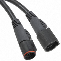 Souriau - UTLMKT613G1SP3FT - CBL ASSY PLUG/RECEPACLE 3FT