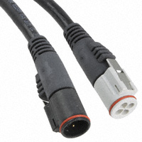 Souriau - UTLMKT63G1SP3FT - CBL ASY PLUG/PLUG 3FT