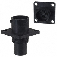Souriau - UTP0104P - CONN RCPT HSNG MALE 4POS PNL MNT