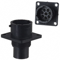 Souriau - UTP0128P - CONN RCPT HSNG MALE 8POS PNL MNT