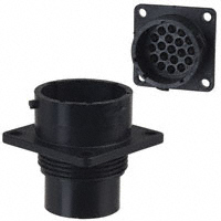 Souriau - UTP01619P - CONN RCPT HSNG MALE 19POS PNL MT