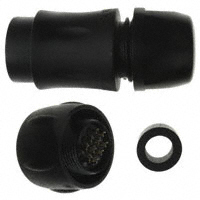 Souriau - UTS6JC12E10P - CONN PLUG INLINE 10POS W/PIN