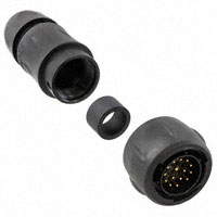 Souriau - UTS6JC14E15P - CONN PLUG 15POS INLINE PIN