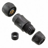 Souriau - UTS6JC14E5S - CONN PLUG 5POS INLINE SKT