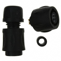 Souriau - UTS6JC8E4S - CONN PLUG INLINE 4POS W/SCKT