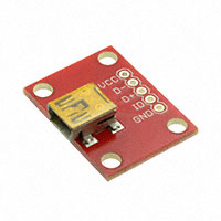 SparkFun Electronics - BOB-09966 - USB MINI-B BREAKOUT