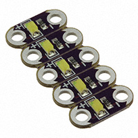 SparkFun Electronics - DEV-13902 - LED WHITE LILYPAD 5PCS