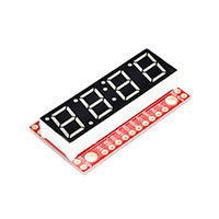 SparkFun Electronics - COM-11441 - 4DGT 7-SEGMENT SERIAL RED