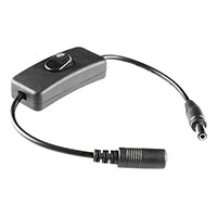 SparkFun Electronics - COM-11705 - BARREL JACK POWER SWITCH M-F 3"